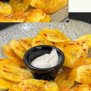 Cips de platano macho (ración)