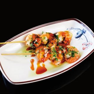 37. Brocheta de gamba (3 pzs.)