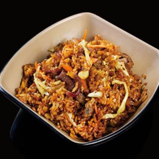 27. Arroz frito ternera