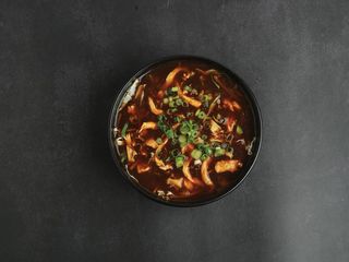 Hot And Sour Chicken Soup