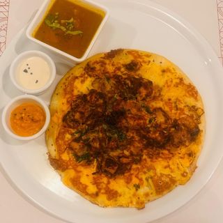 Chicken Curry Dosa