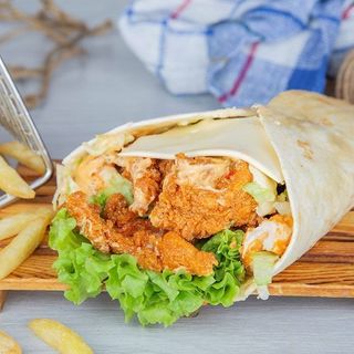 Wrap de atún + bebida
