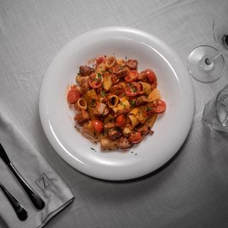 Rigattoni Con Atún