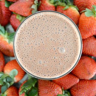 Batido Choco Plátano Fresa