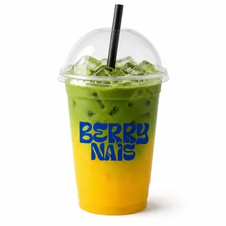 Iced Orange Matcha