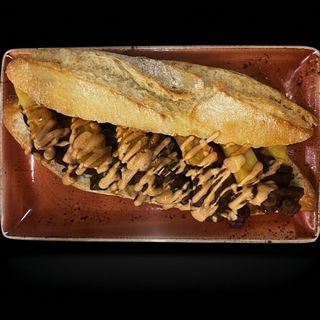 Lomo De Ternera Al Wok Con Salsa Chipotle Y Patata Paja