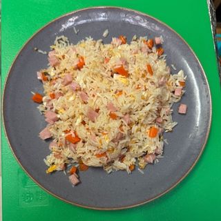 Arroz Frito Con Jamón