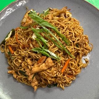 Pasta Oriental En Bandeja Quemada