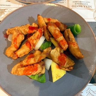 Cerdo Con Salsa Agridulce