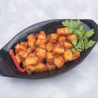 Tapa De Patatas Bravas Al Horno