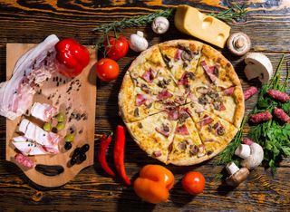 Pizza Bacon (Pequeña)