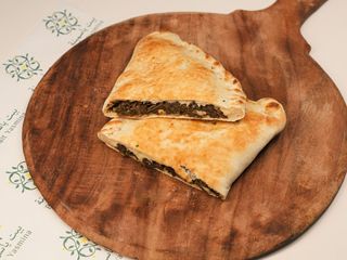 Triángulo De Espinaca Y Queso