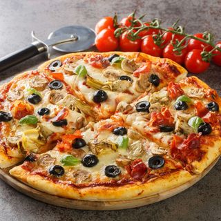 Pizza Pesto Verde (Mediana)