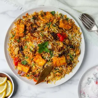 Paneer biryani