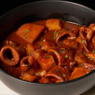 Guiso de calamares