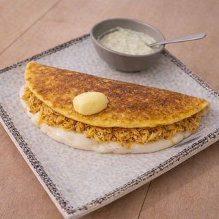 Cachapa De Pollo Mechado