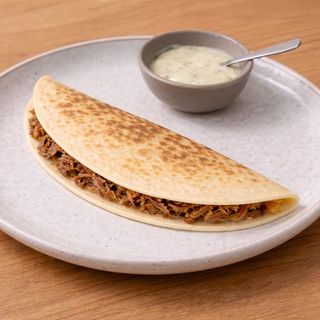 Quesadilla De Carne De Vacuno Y Queso