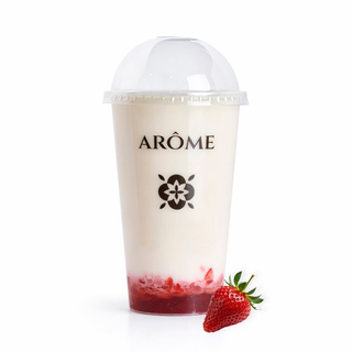 Té Verde Con Leche De Coco+ Fresa (700 Ml.)