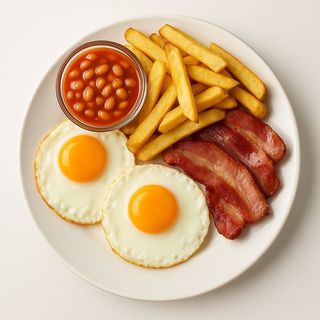 English Breakfast Plate