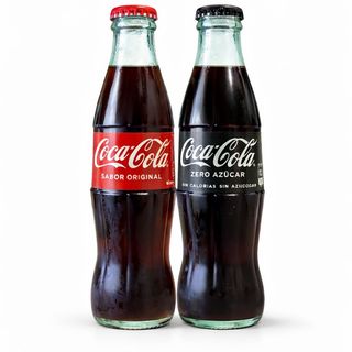 Coca-Cola / Coca-Cola Zero Glass Bottle 350 Ml.