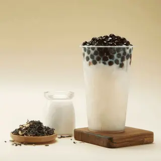 Bubble té verde (500 ml.)