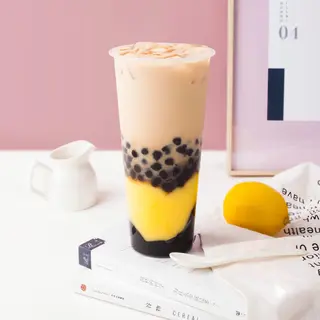Bubble té con 3 toppings