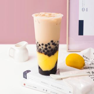 Bubble té con 3 toppings