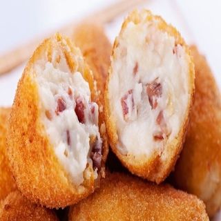 Croquetas caseras de jamón (4 uds.)