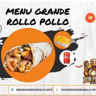 Menú Rollo Pollo Grande