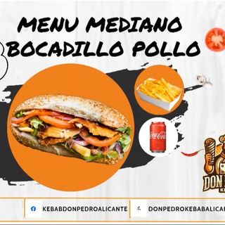 Menú Bocadillo Pollo