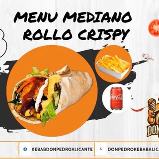 Menú Rollo Pollo Crispy