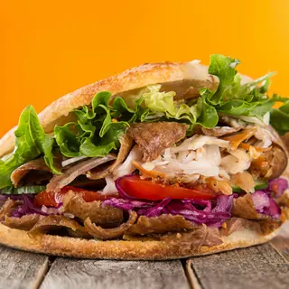 Bocadillo kebab
