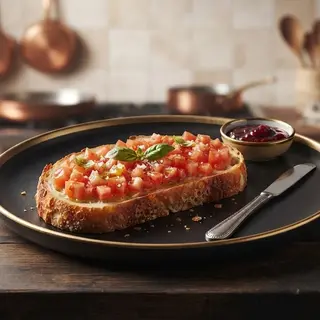 Tostada De Tomate