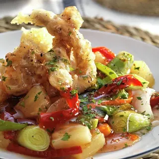 Cerdo Con Salsa Picante