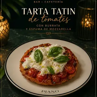 Tarta Tatin De Tomates Y Mozzarella