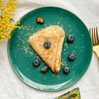 Green And Pink Pancake