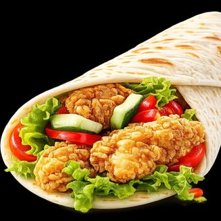 Menú Wrap Con Patatas Y Bebida