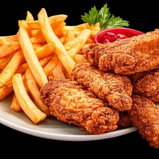 Plato De 5 Alitas Con Bebida 