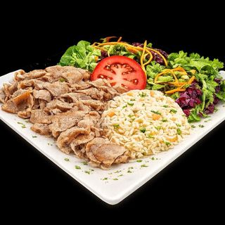 Plato Con Arroz Sin Bebida