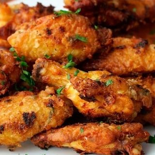 Alitas De Pollo Con Salsa Barbacoa