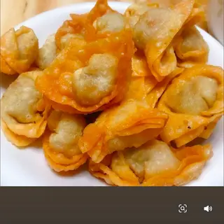 Wan-tun frito(10 und)