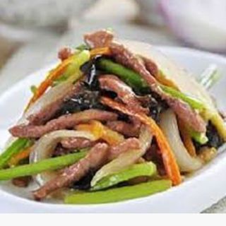 Ternera con verduras