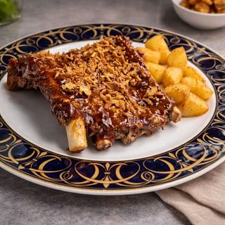 Costilla Con Salsa Barbacoa