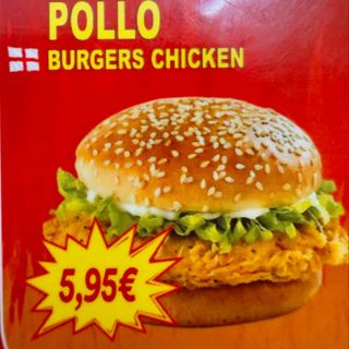 Hamburguesa Pollo