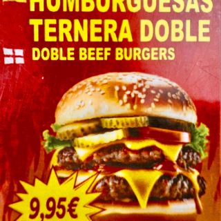 Hamburguesa Ternera Doble