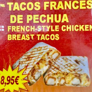 Tacos Francés De Pechuga