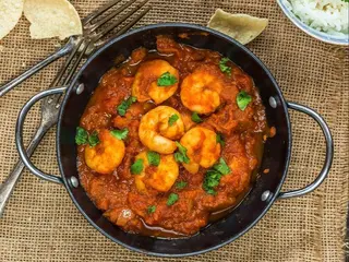 Prawn & Palak Balti