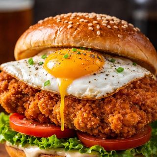 Hamburguesa Pollo Crujiente