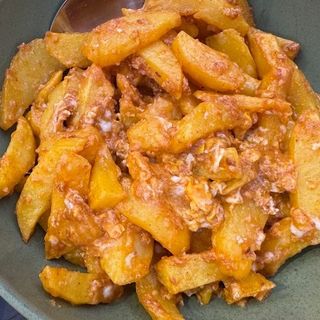 Huevos Rotos Con Chorizo De Teror