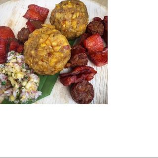 Tacacho con chicharrón 